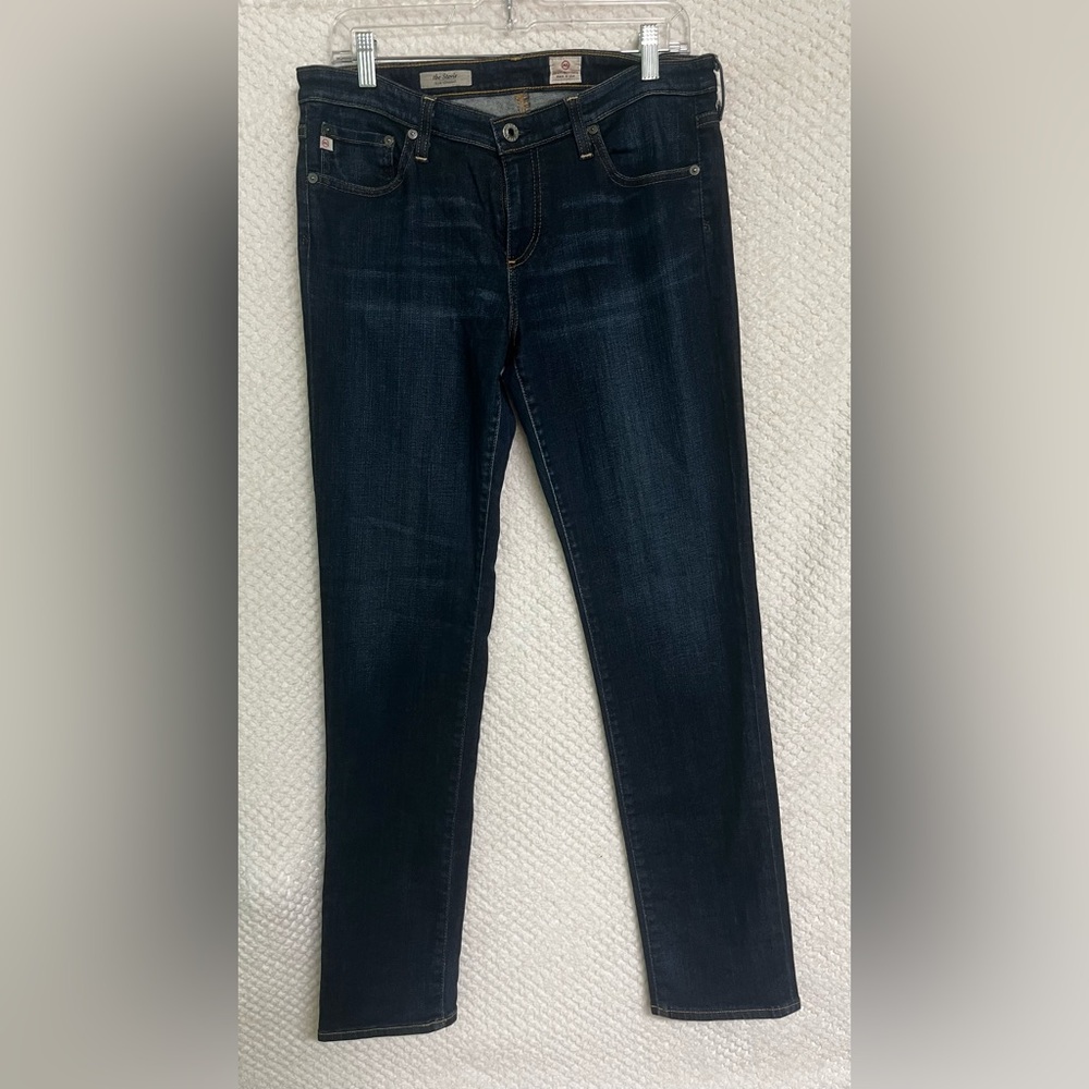 AG Adriano Goldschmied Womens Slim Straight Leg Jeans The Stevie Pants 32R